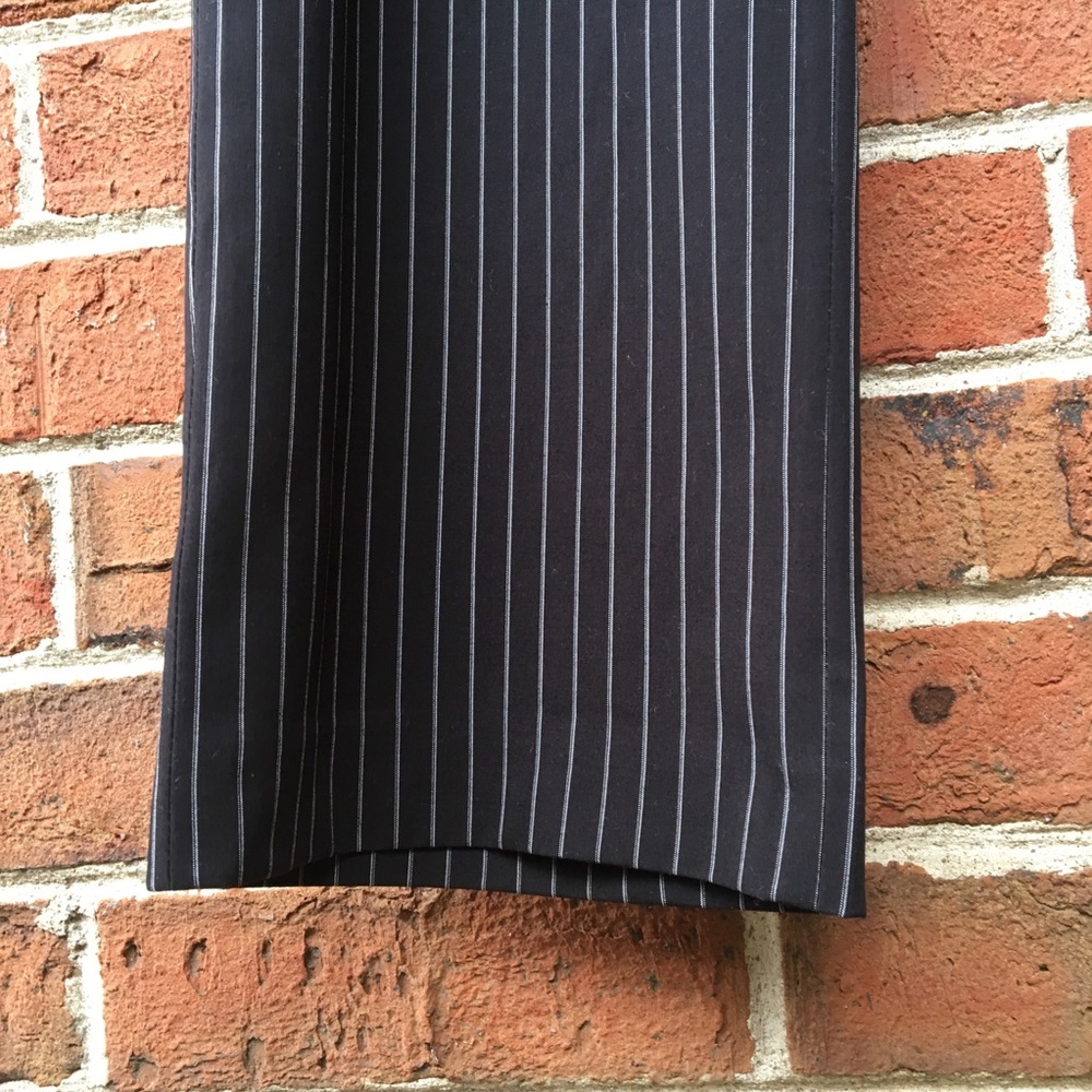 Lizgolf Black Pin Striped trousers Sz 6 - Picture 4 of 8